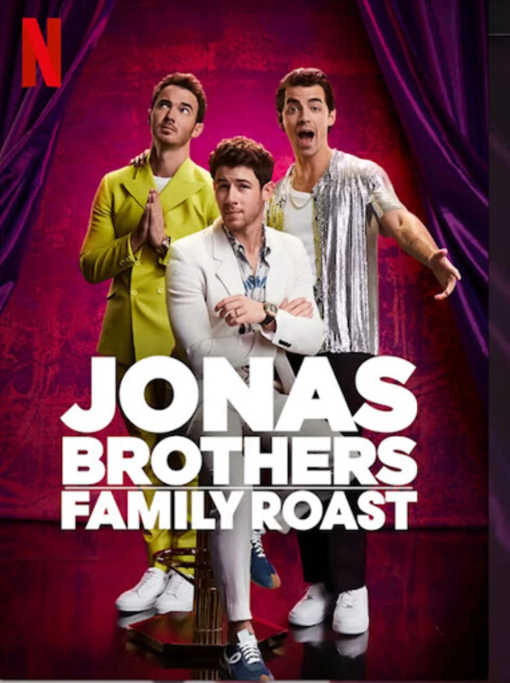 Xem phim Anh Em Nhà Jonas: Châm Chọc Gia đình - Jonas Brothers Family Roast (2021)