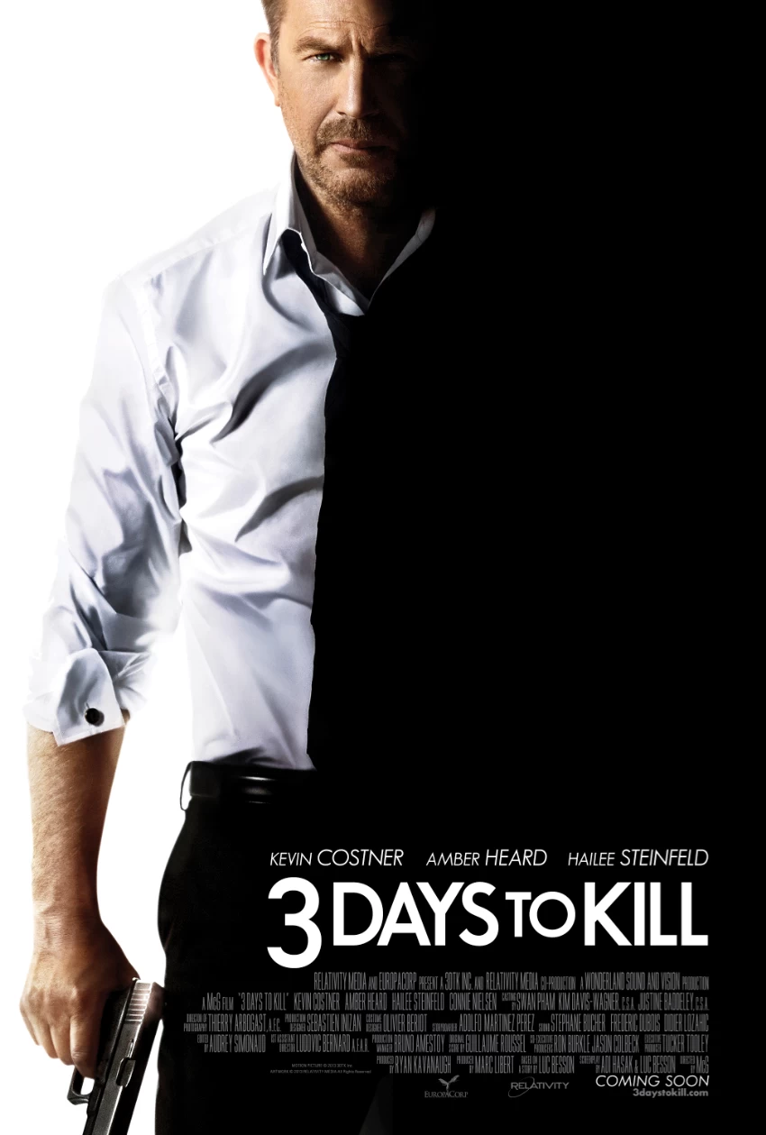 Xem phim Ba Ngày Đổi Mạng - 3 Days To Kill (2014)