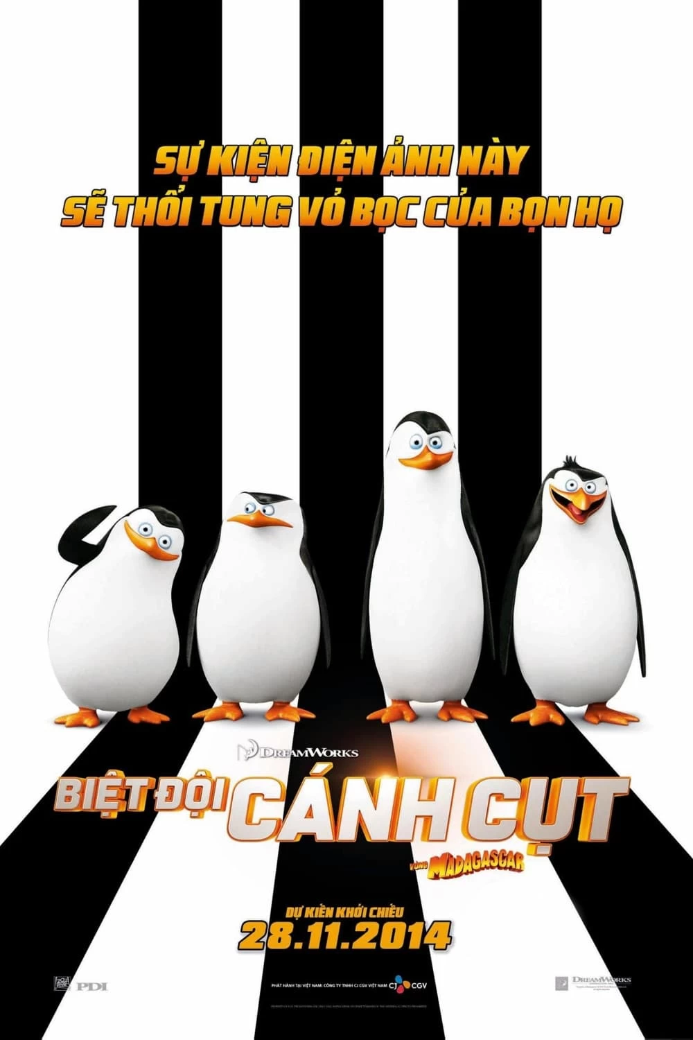 Xem phim Biệt Đội Cánh Cụt Vùng Madagascar - Penguins of Madagascar (2014)