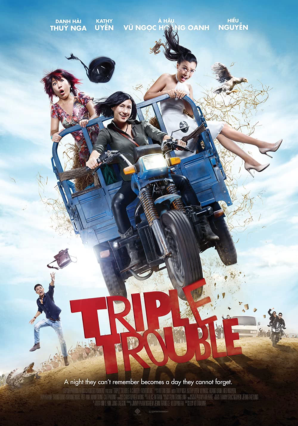 Xem phim Bộ Ba Rắc Rối - Triple Trouble (2015)