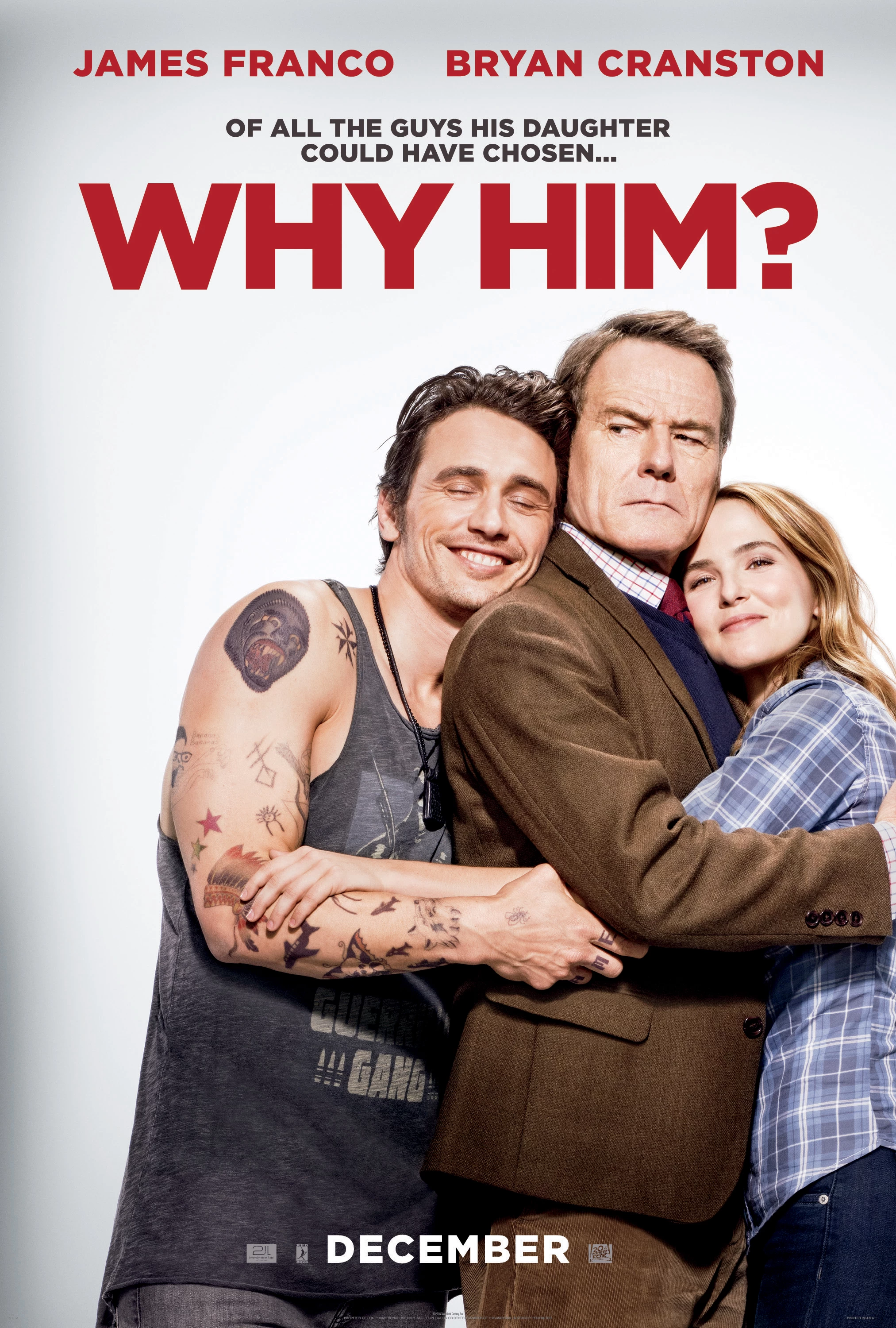 Xem phim Bố Vợ Đối Đầu Chàng Rể - Why Him? (2016)