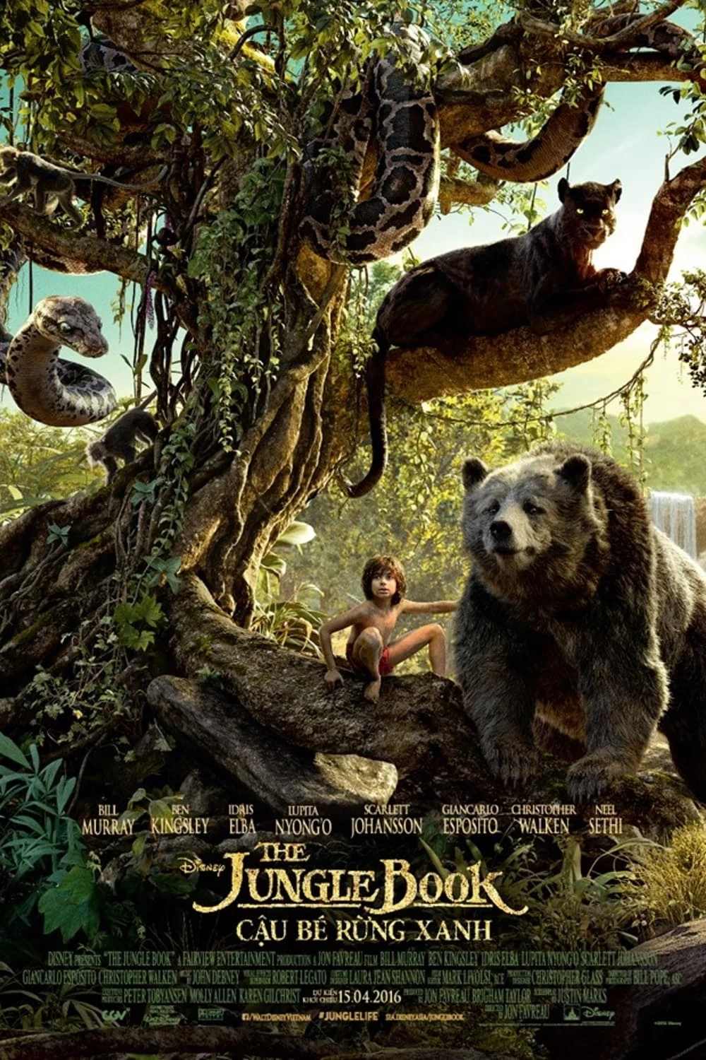 Xem phim Cậu Bé Rừng Xanh - The Jungle Book (2016)