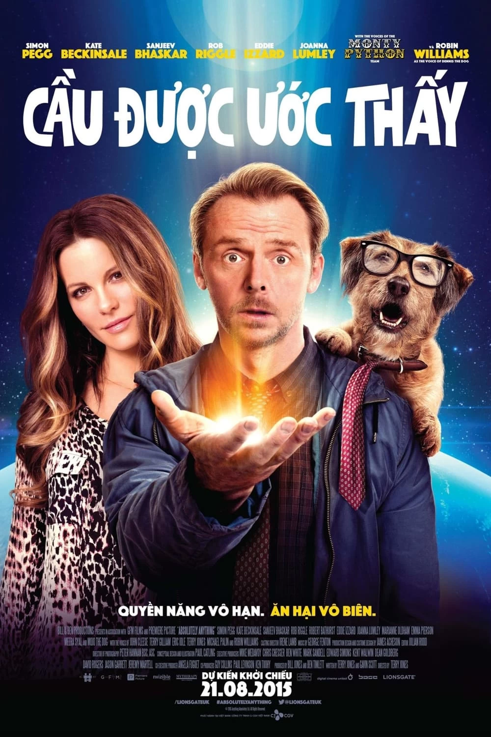 Xem phim Cầu Được Ước Thấy - Absolutely Anything (2015)