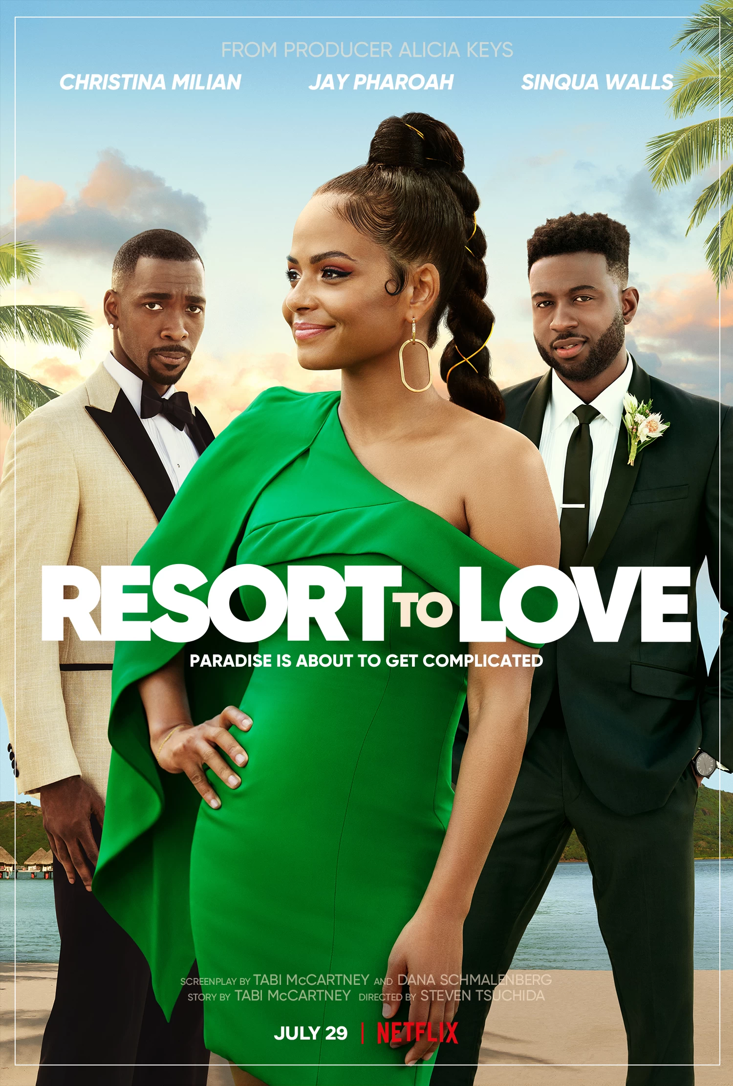 Xem phim Chặng Nghỉ Tình Yêu - Resort To Love (2021)