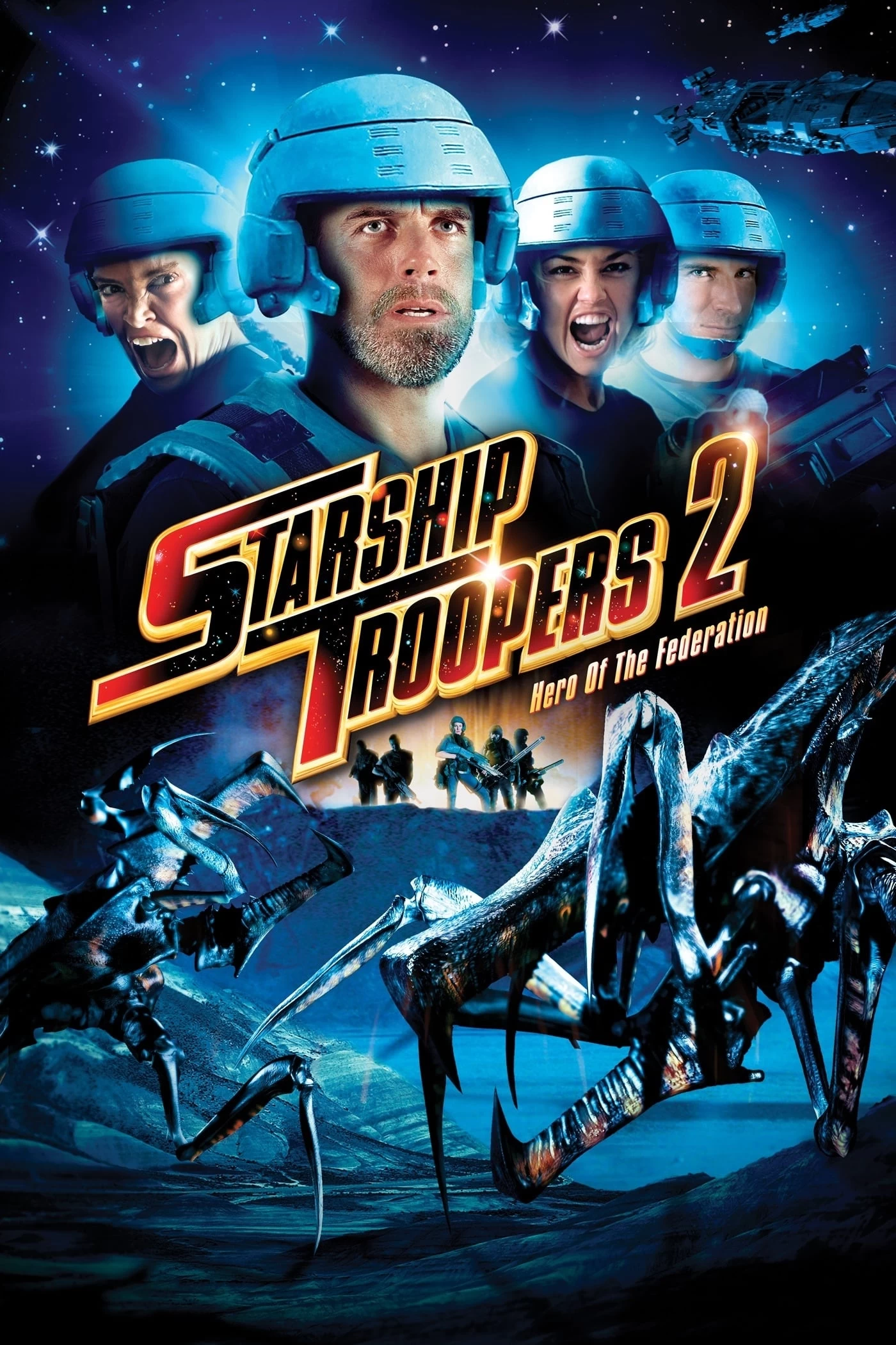 Xem phim Chiến Binh Tàu Không Gian 2: Anh Hùng Liên Bang - Starship Troopers 2: Hero of the Federation (2004)