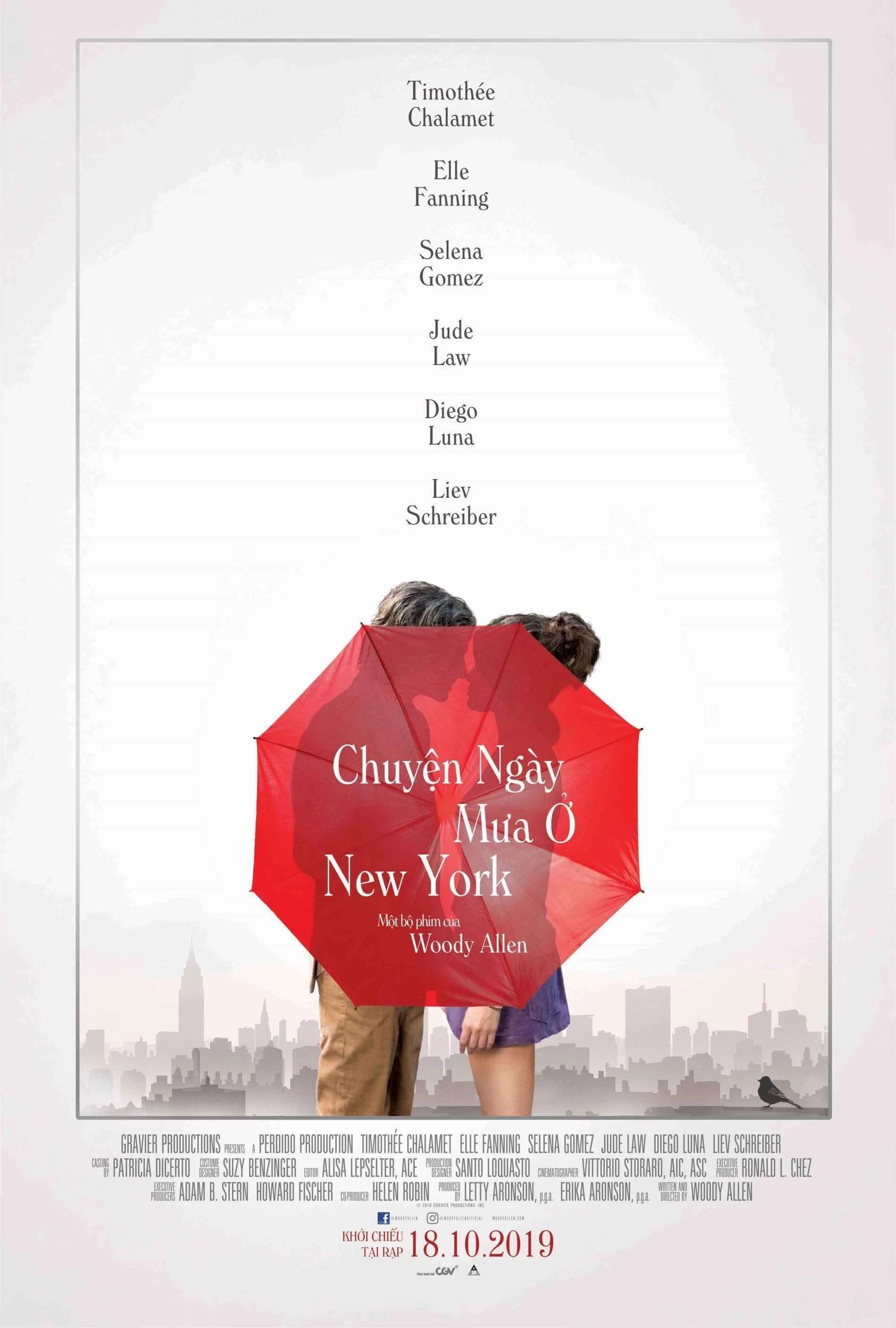 Xem phim Chuyện Ngày Mưa Ở New York - A Rainy Day in New York (2019)