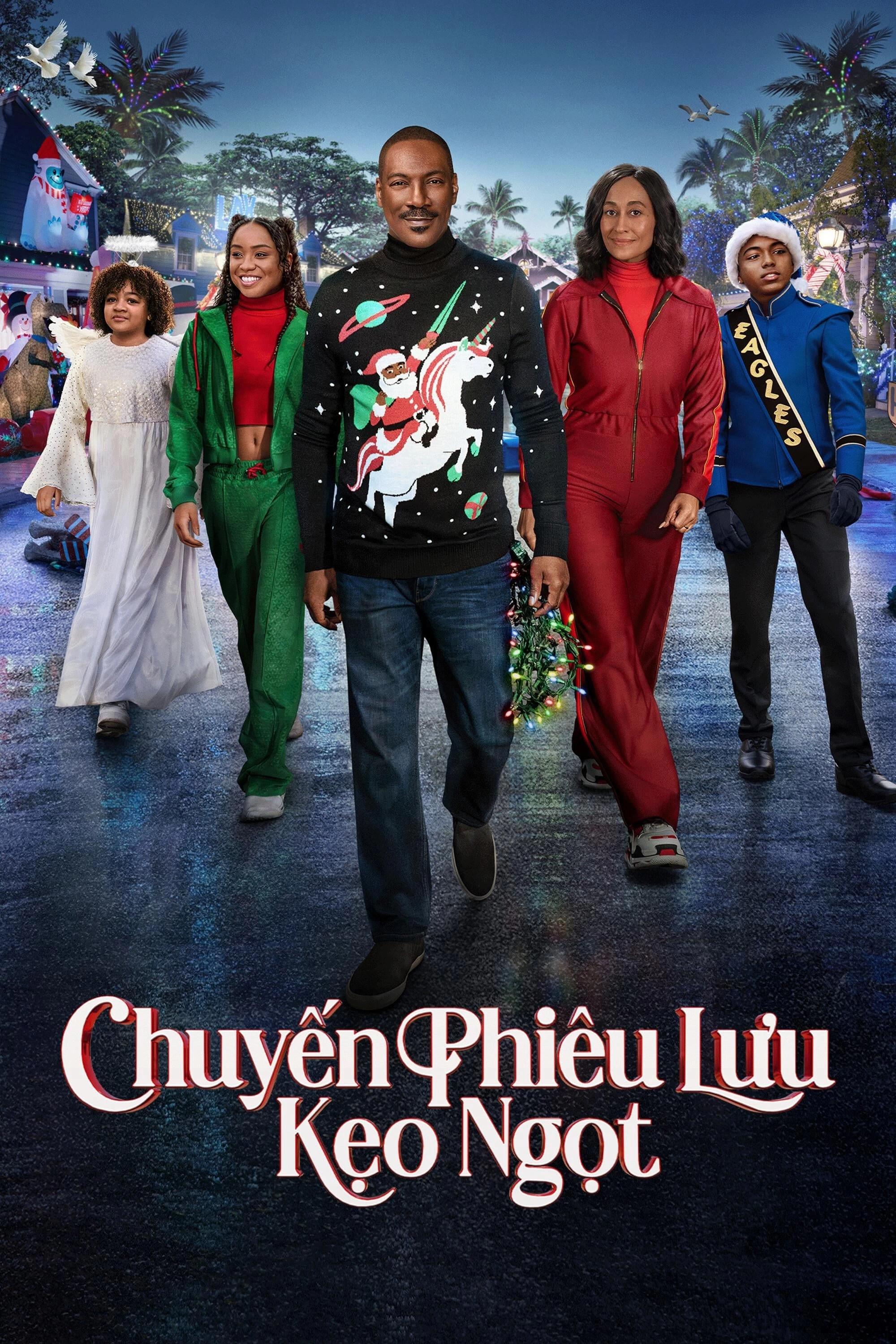 Xem phim Chuyến Phiêu Lưu Kẹo Ngọt - Candy Cane Lane (2023)