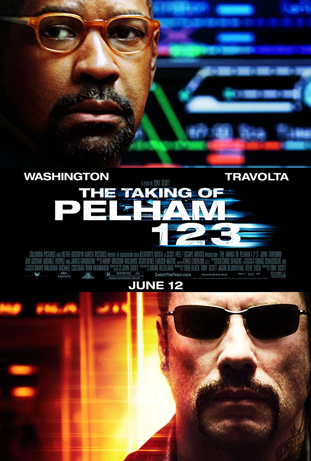 Xem phim Chuyến Tàu Định Mệnh - The Taking of Pelham 123 (2009)