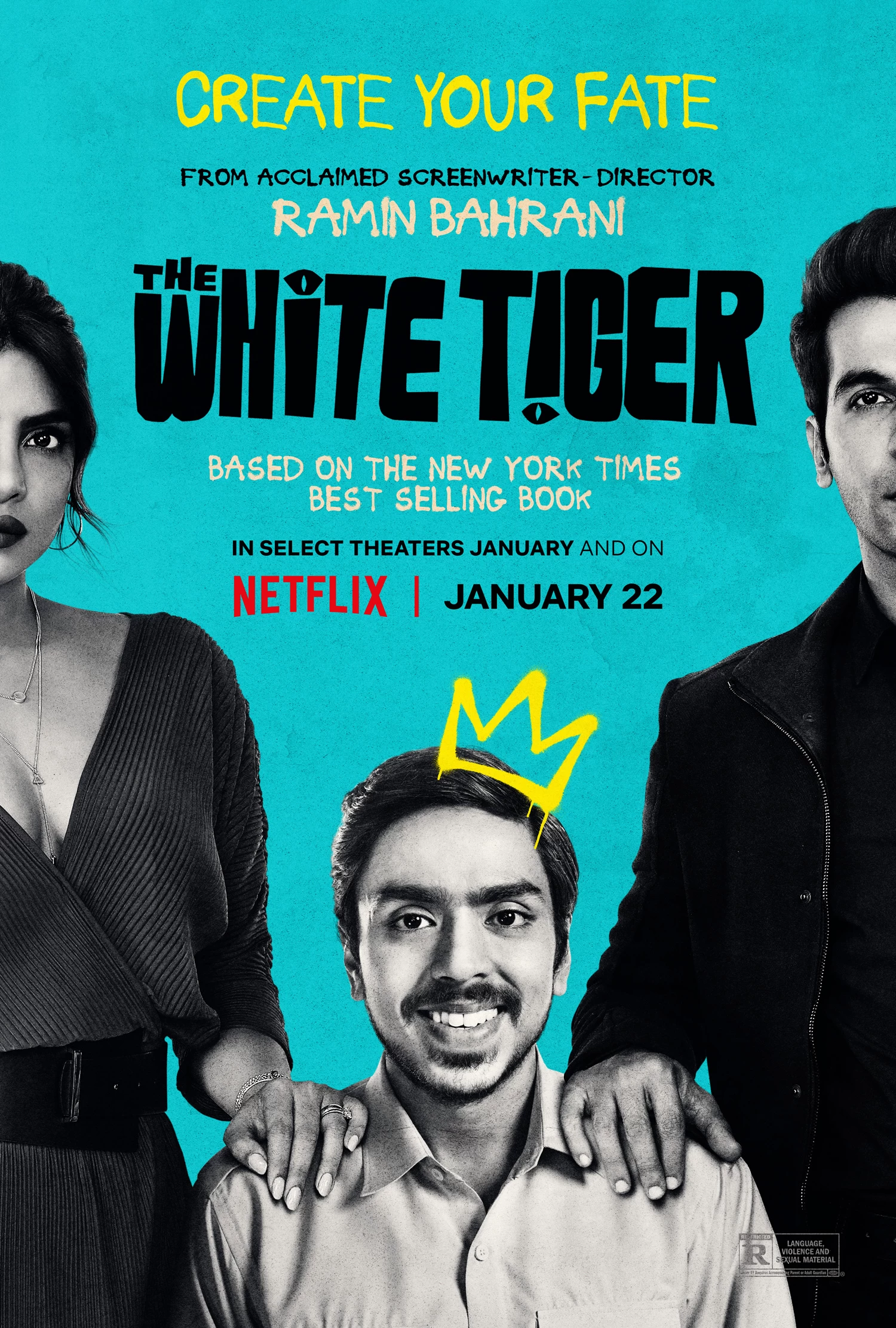 Xem phim Cọp Trắng - The White Tiger (2021)