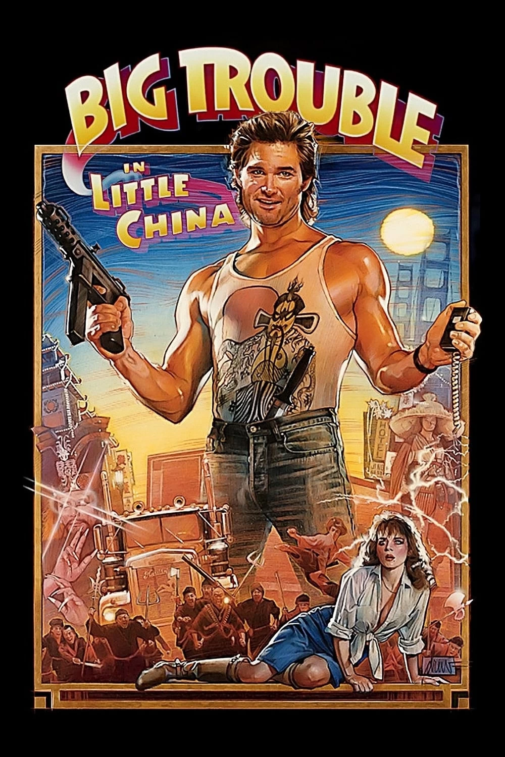 Xem phim Cuộc Chiến Tại Phố Hoa - Big Trouble in Little China (1986)