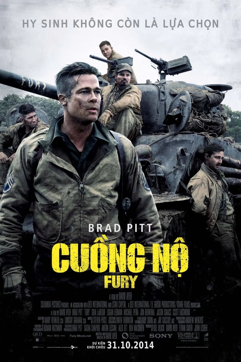 Xem phim Cuồng Nộ - Fury (2014)