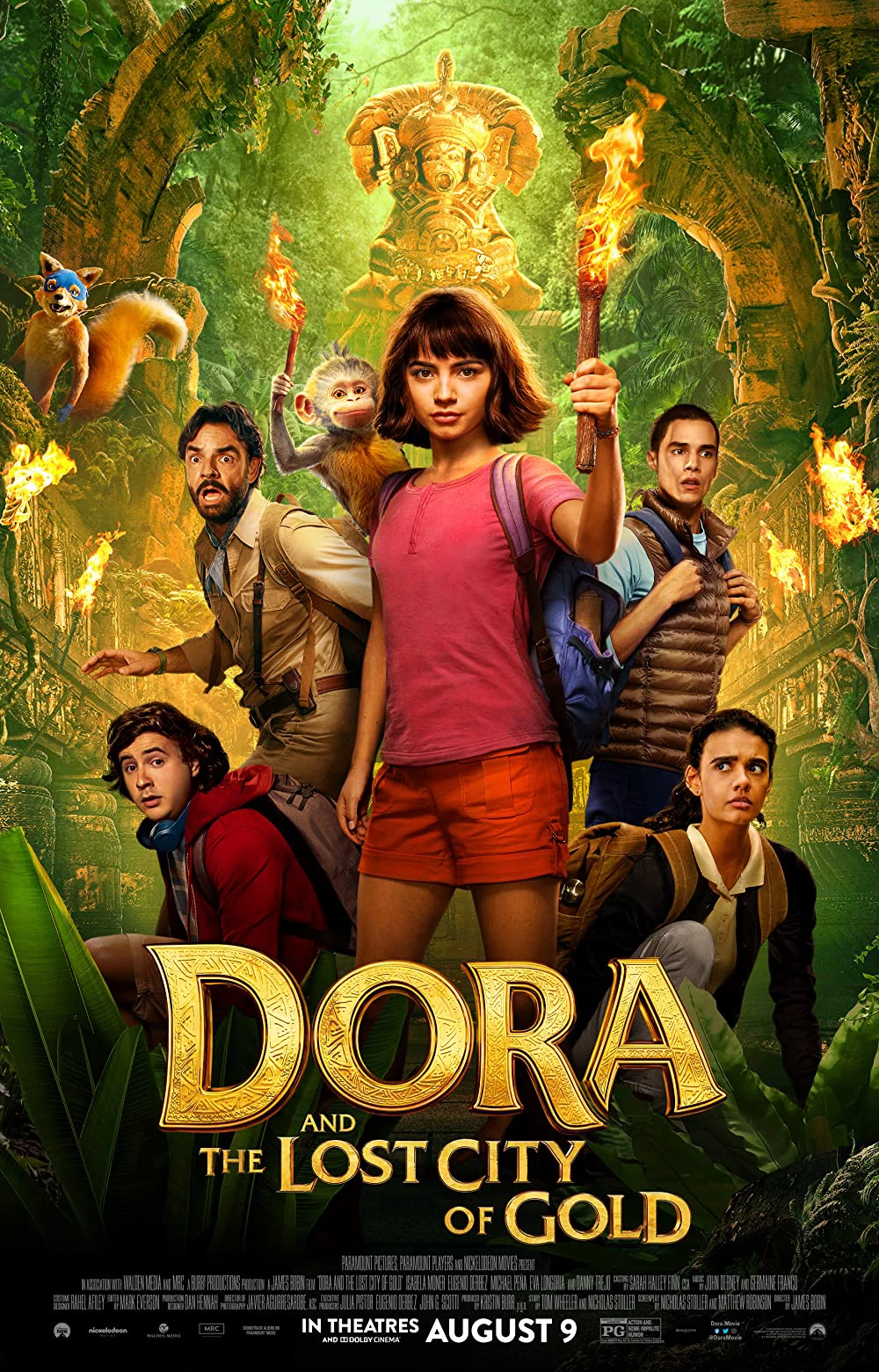 Xem phim Dora Và Thành Phố Vàng Mất Tích - Dora And The Lost City Of Gold (2019)