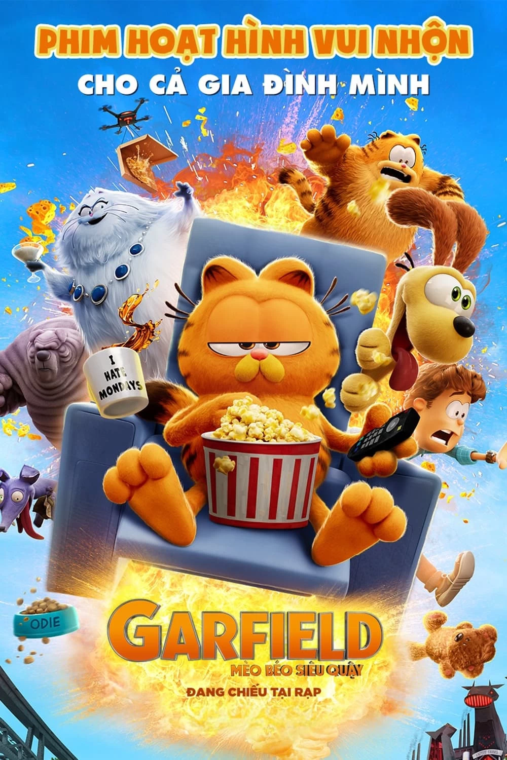 Xem phim Garfield - Mèo Béo Siêu Quậy - The Garfield Movie (2024)