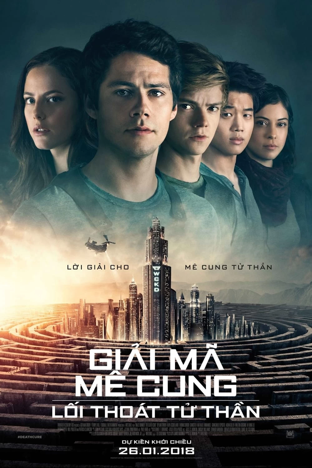 Xem phim Giải Mã Mê Cung: Lối Thoát Tử Thần - Maze Runner: The Death Cure (2018)