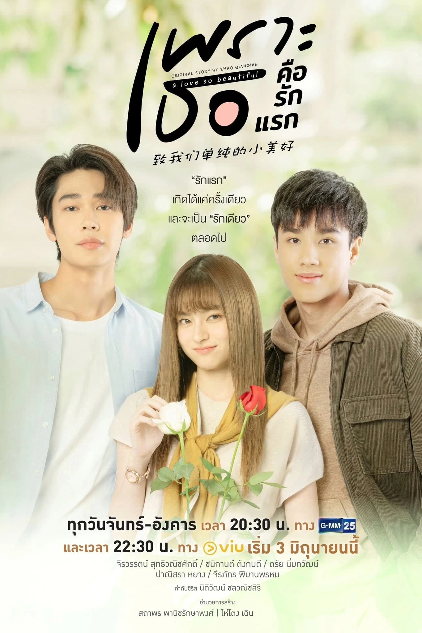 Xem phim Gửi Thời Thanh Xuân Ngây Thơ Tươi Đẹp (Bản Thái) - A Love So Beautiful (Thailand) (2024)