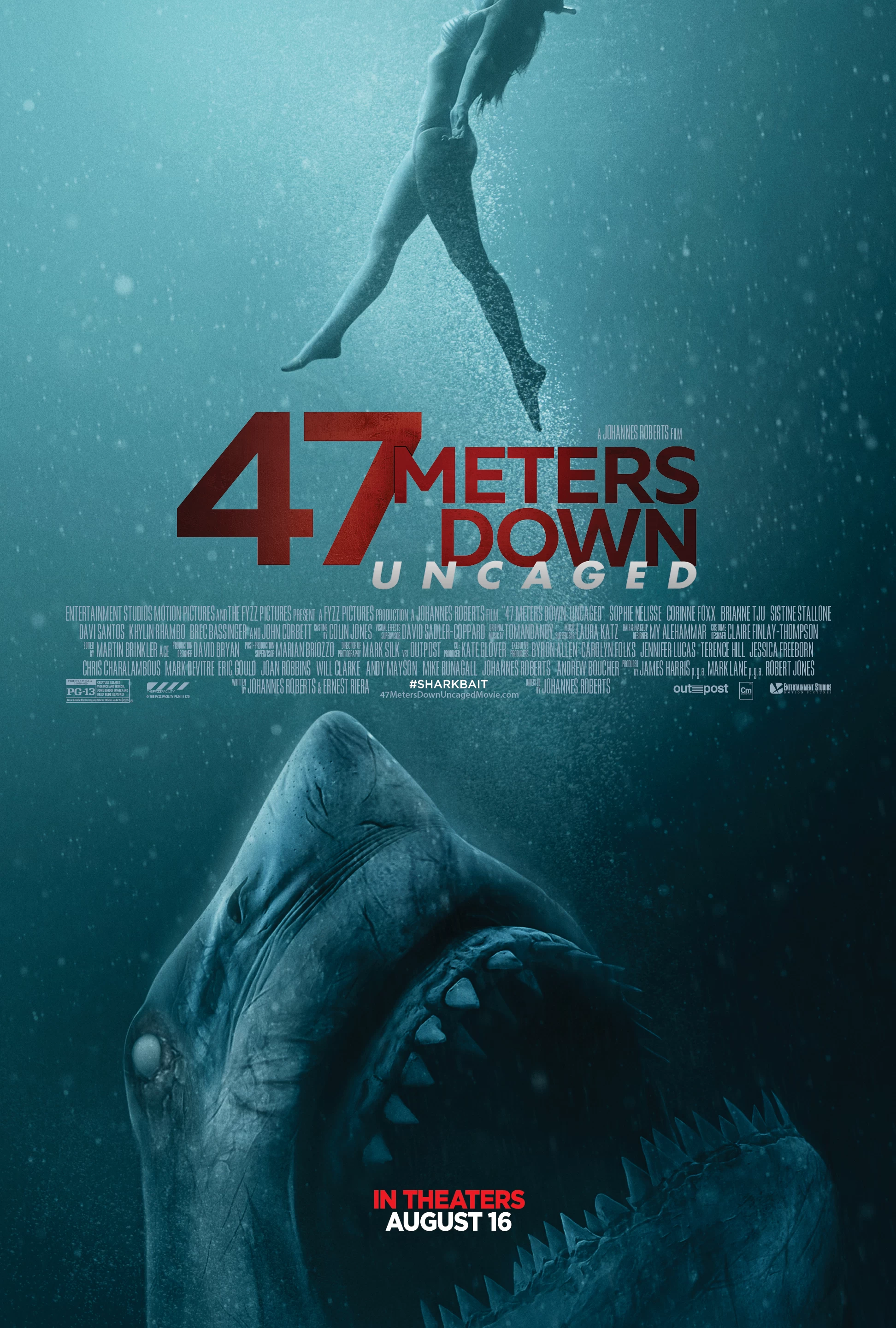 Xem phim Hung Thần Đại Dương: Thảm Sát - 47 Meters Down: Uncaged (2019)