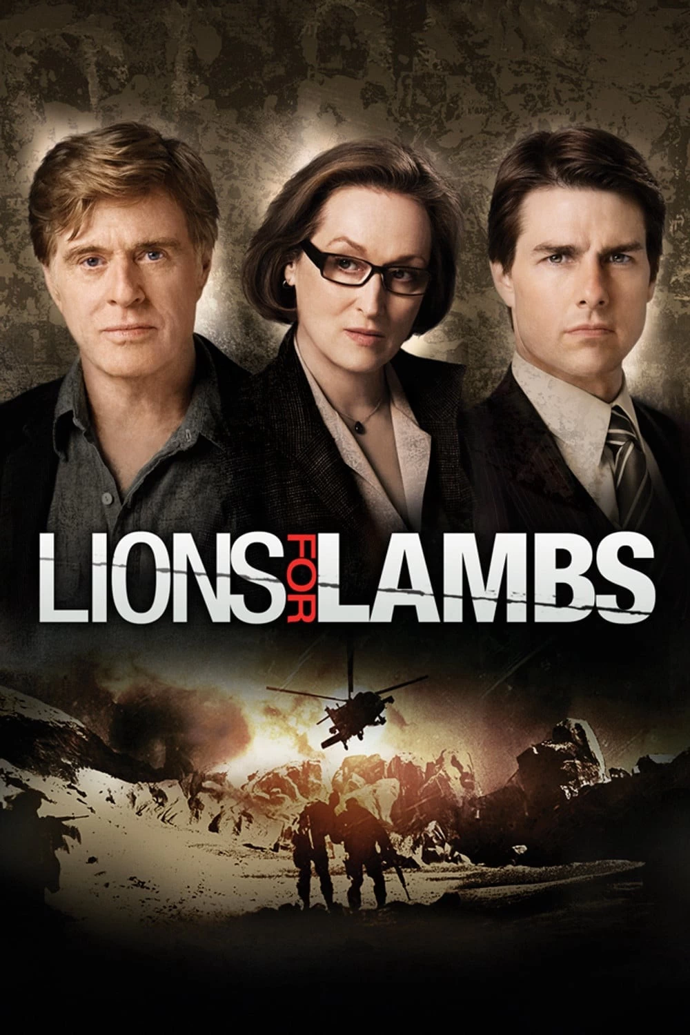 Xem phim Khi Sư Tử Nổi Giận - Lions For Lambs (2007)