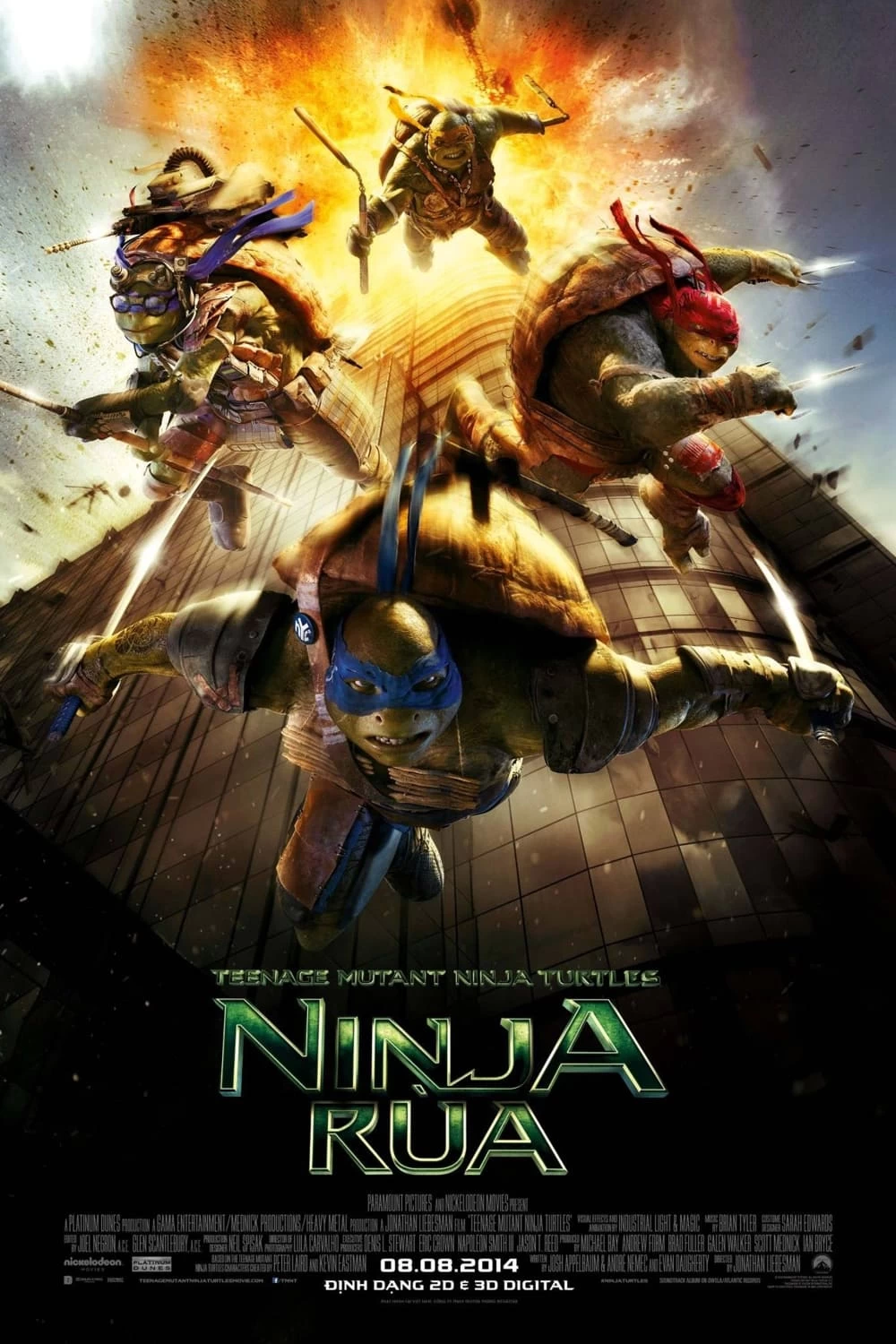 Xem phim Ninja Rùa - Teenage Mutant Ninja Turtles (2014)