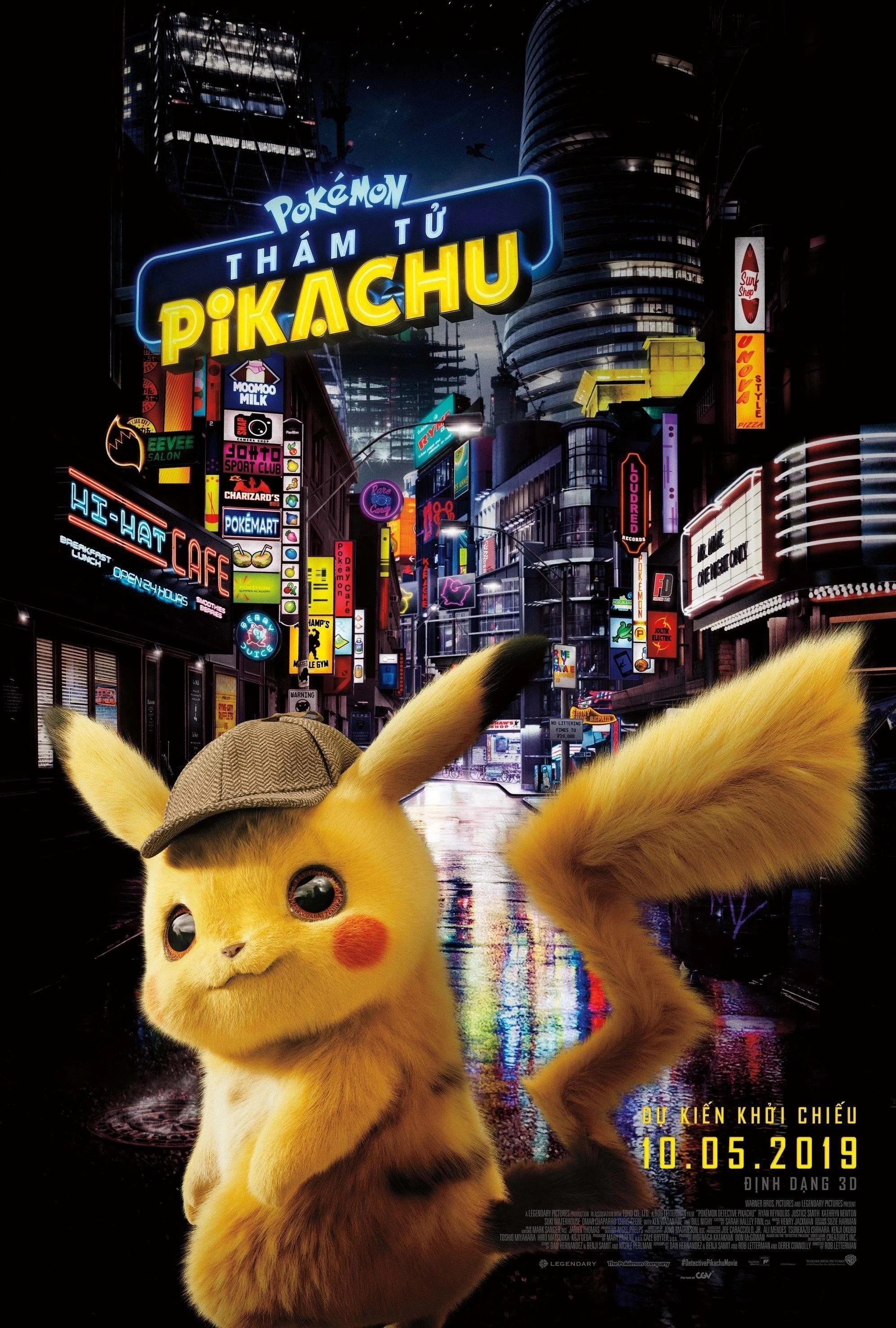 Xem phim Pokémon: Thám Tử Pikachu - Pokémon Detective Pikachu (2019)