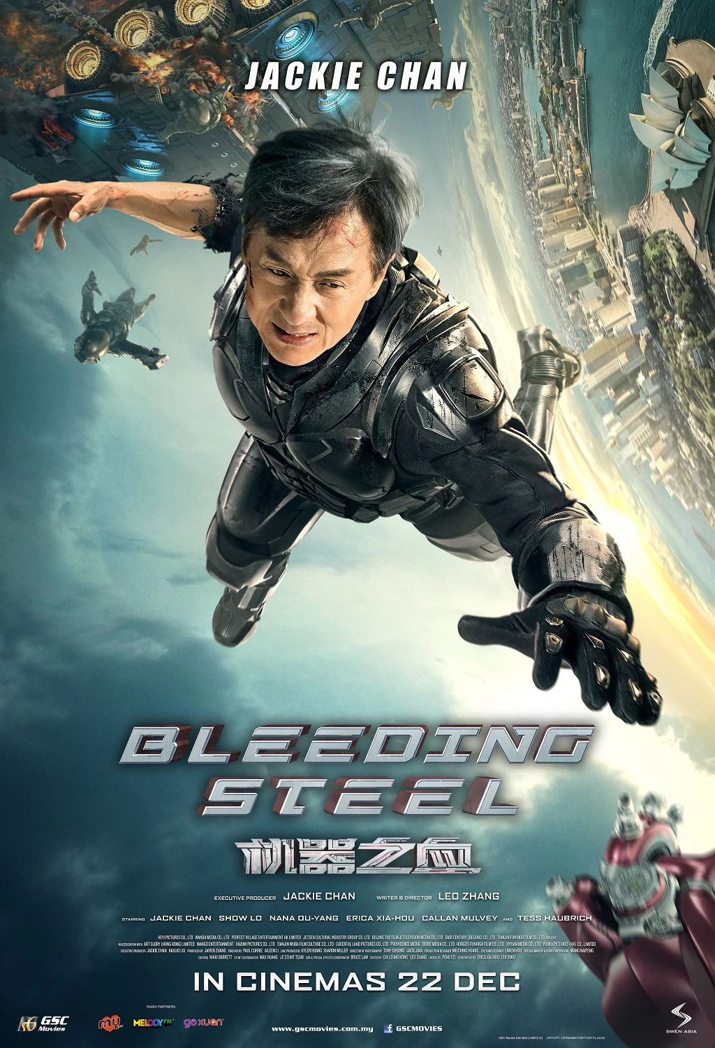 Xem phim Quả Tim Thép - Bleeding Steel (2017)