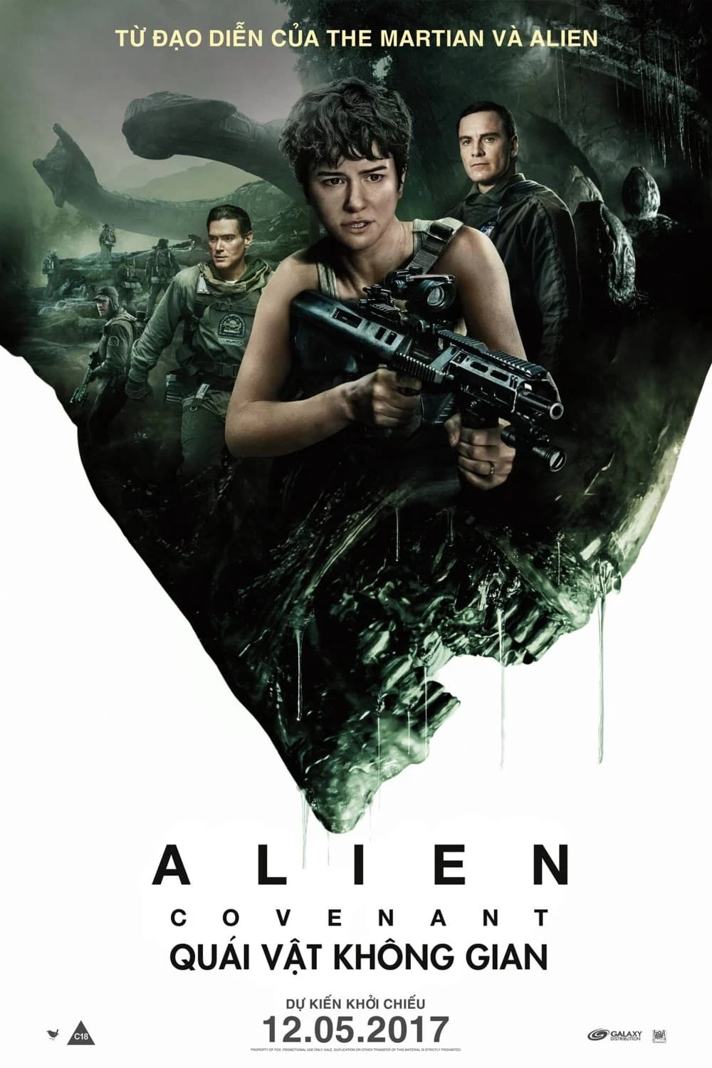 Xem phim Quái Vật Không Gian: Khế Ước - Alien: Covenant (2017)