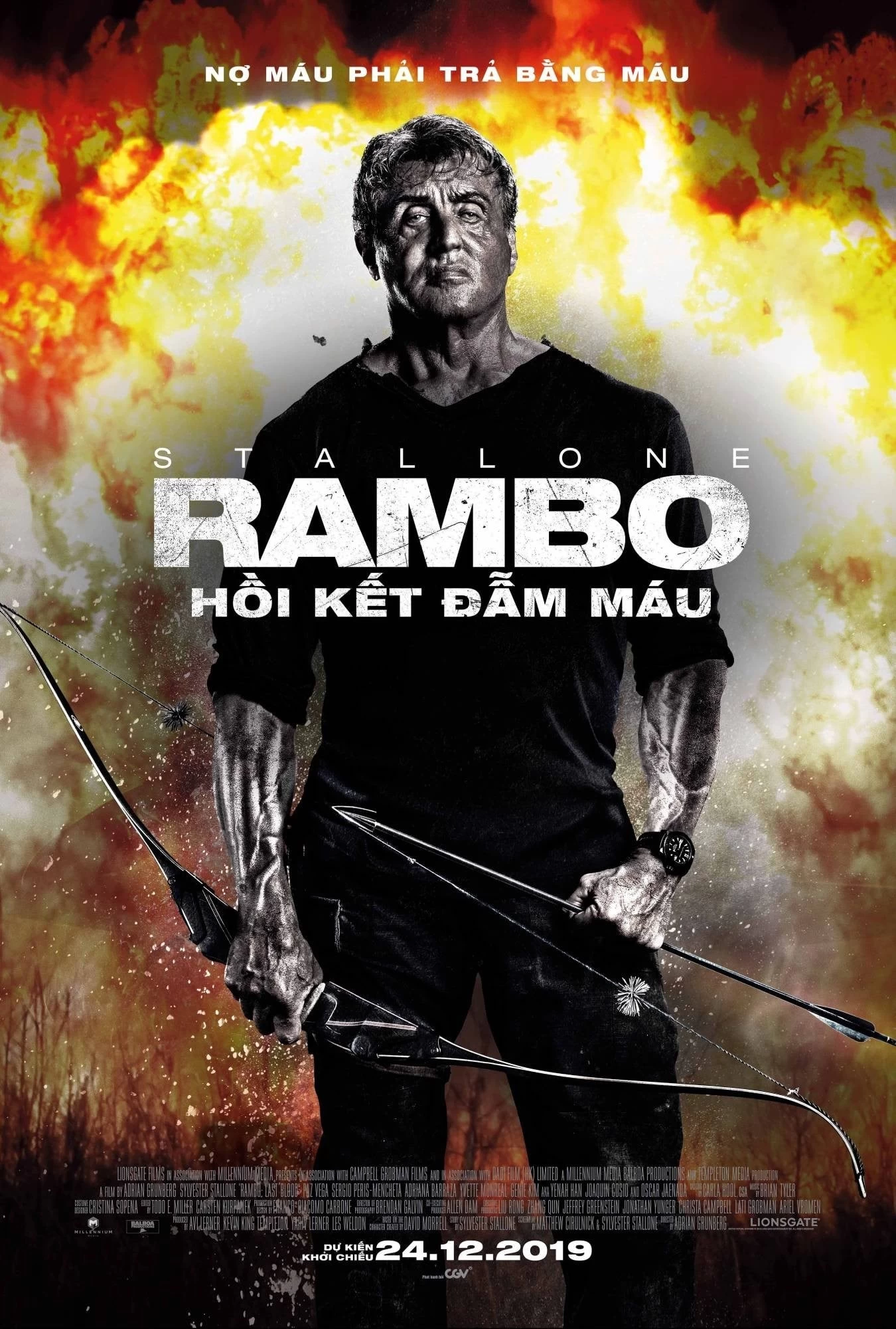 Xem phim Rambo: Hồi Kết Đẫm Máu - Rambo: Last Blood (2019)