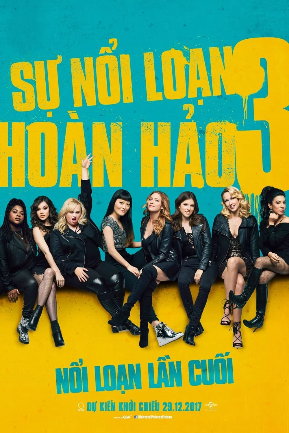 Xem phim Sự Nổi Loạn Hoàn Hảo 3 - Pitch Perfect 3 (2017)