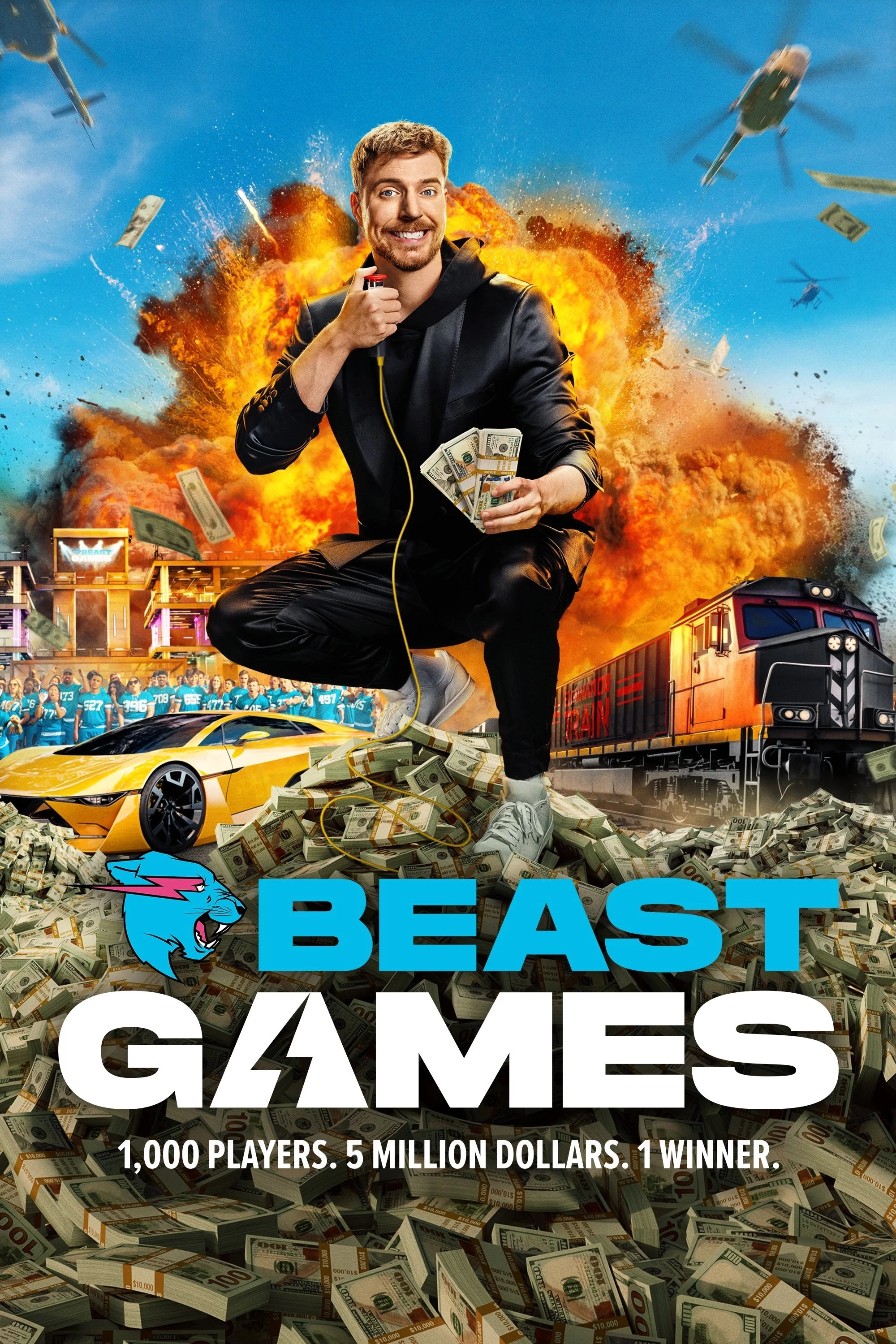 Xem phim Trò Chơi Quái Vật - Beast Games (2024)