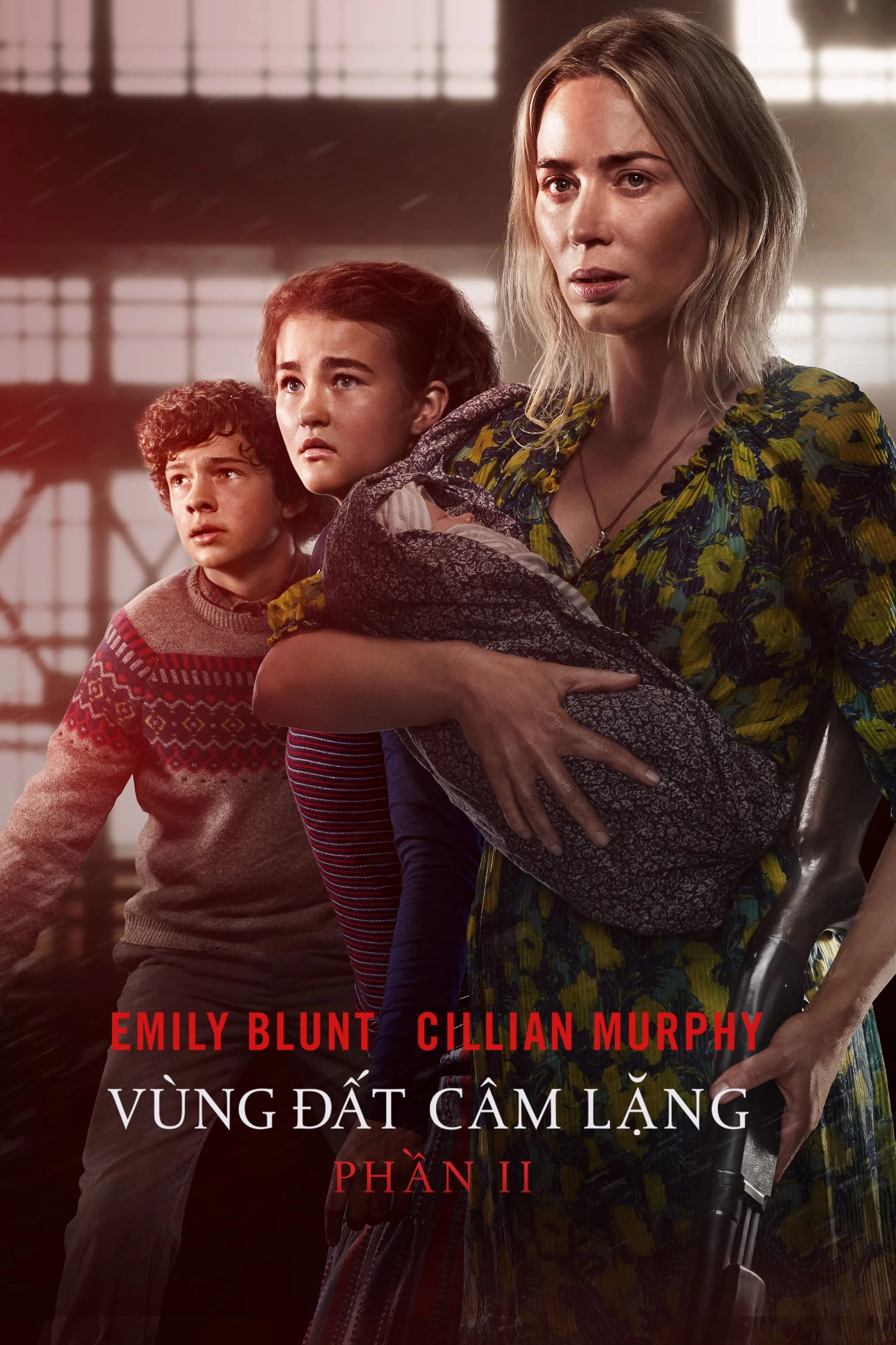 Xem phim Vùng Đất Câm Lặng 2 - A Quiet Place Part II (2021)