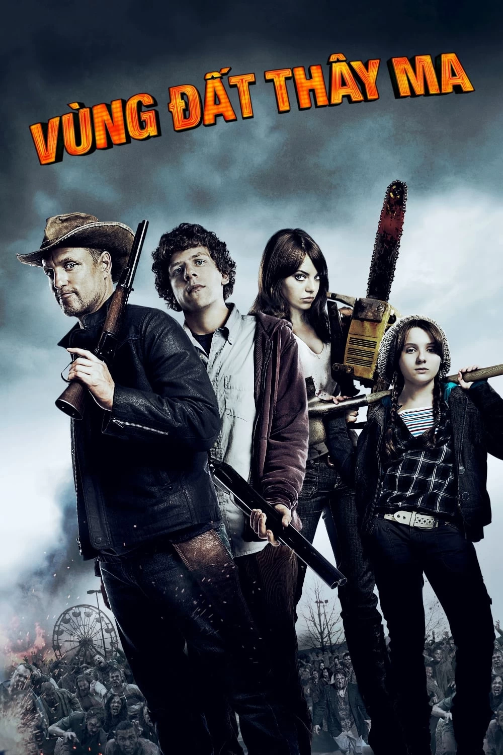 Xem phim Vùng Đất Thây Ma - Zombieland (2009)