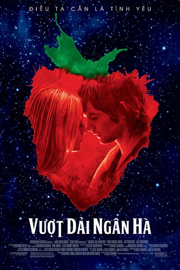 Xem phim Vượt Dải Ngân Hà - Across The Universe (2007)