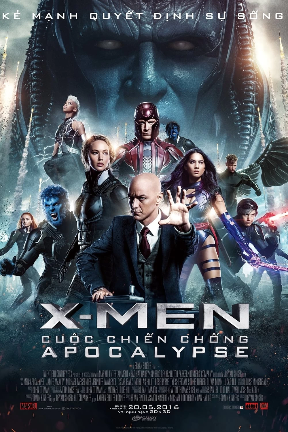 Xem phim X-Men: Cuộc Chiến Chống Apocalypse - X-Men: Apocalypse (2016)